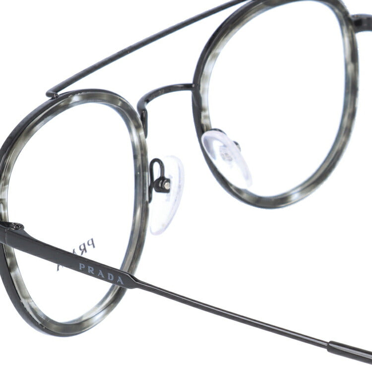 【訳あり・店頭展示品/外箱なし】【国内正規品】プラダ メガネ フレーム 眼鏡 PRADA PR66XV 05A1O1 49サイズ ボストン型（ダブルブリッジ） ブランド メンズ レディース アイウェア UVカット ギフト対応 ラッピング無料