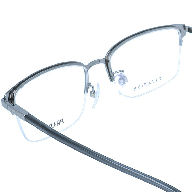 【国内正規品】プラダ メガネフレーム 伊達メガネ PRADA PR 53YVD 02N1O1 55サイズ スクエア ユニセックス メンズ レディース
