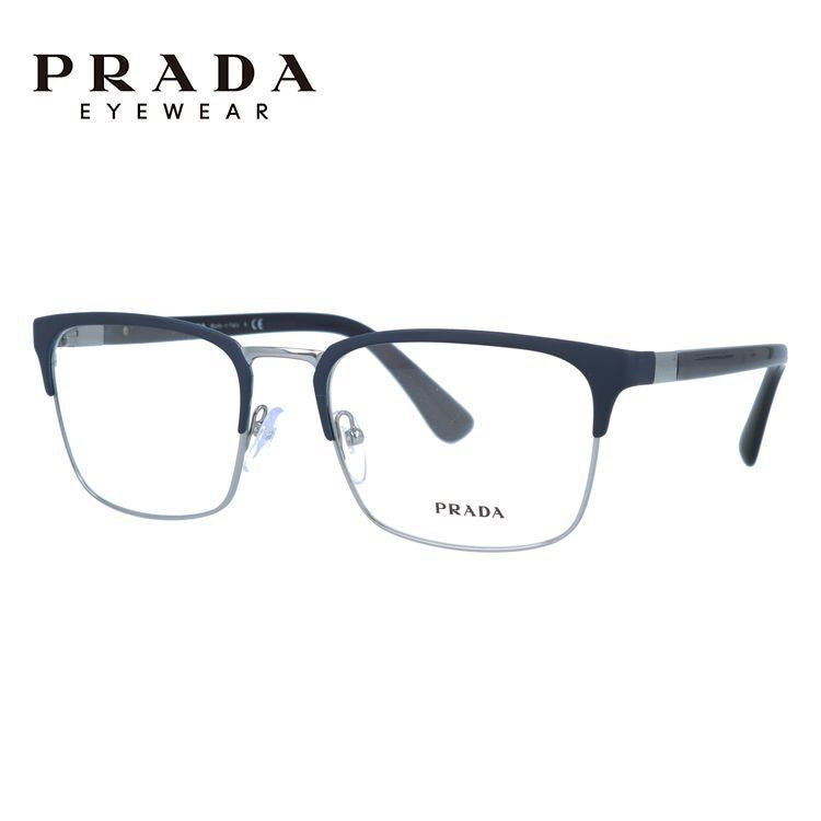【訳あり】プラダ メガネフレーム 伊達メガネ PRADA PR 54TV 02N1O1 55サイズ スクエア ユニセックス メンズ レディース【海外正規品】