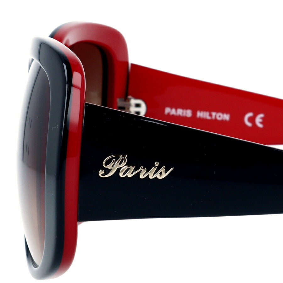 パリス・ヒルトン サングラス アジアンフィット PARIS HILTON PH6522 A 57サイズ バタフライ型 ユニセックス メンズ レディース