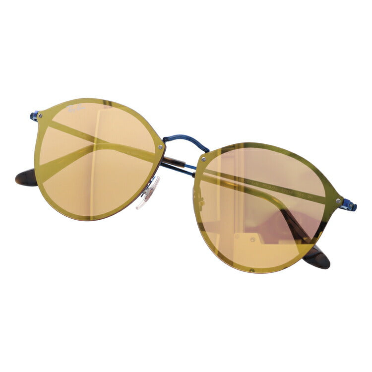 【訳あり】レイバン サングラス 【ラウンド型】 Ray-Ban ミラー RB3574N 90387J 59 レギュラーフィット BLAZE ROUND ブレイズ RAYBAN ドライブ 運転 アウトドア レジャー ブランドサングラス UVカット 紫外線 海 山 川 メンズ 大きめ ビッグシルエット
