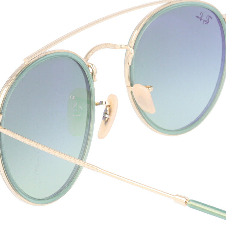 レイバン サングラス ラウンド RB3647N 91224M 51 レギュラーフィット ラウンド型 ダブルブリッジ メンズ レディース ドライブ 運転 アウトドア ブランドサングラス 紫外線 花粉対策 ROUND Ray-Ban