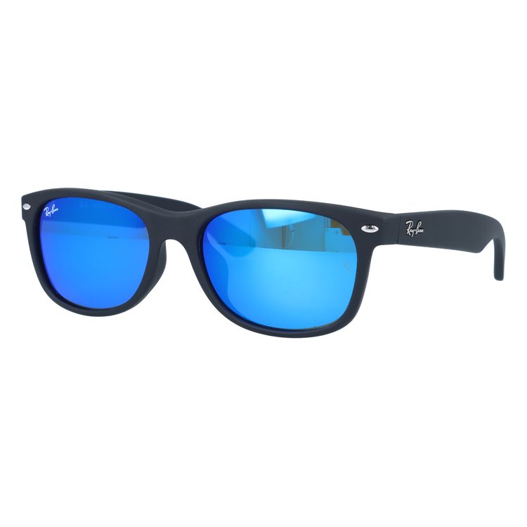 レイバン サングラス ニューウェイファーラー ミラーレンズ フルフィット（アジアンフィット） Ray-Ban NEW WAYFARER RB2132F 622/17 55サイズ ウェリントン ユニセックス メンズ レディース