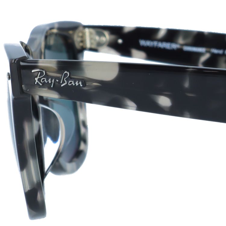 レイバン サングラス ウェイファーラー 偏光サングラス ミラーレンズ フルフィット（アジアンフィット） Ray-Ban WAYFARER RB2140F 1333G6 52サイズ ウェリントン ユニセックス メンズ レディース