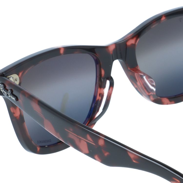 【訳あり】レイバン サングラス ウェイファーラー 偏光サングラス ミラーレンズ フルフィット（アジアンフィット） Ray-Ban WAYFARER RB2140F 1334G3 52サイズ ウェリントン ユニセックス メンズ レディース