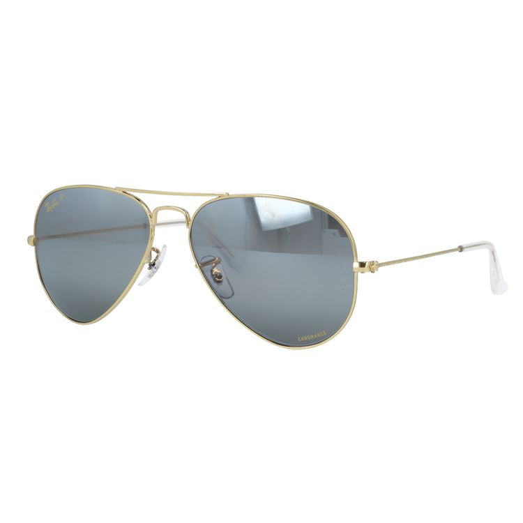 レイバン サングラス アビエーターラージメタル 偏光サングラス ミラーレンズ Ray-Ban AVIATOR LARGE METAL RB3025 9196G3 55サイズ ティアドロップ ユニセックス メンズ レディース