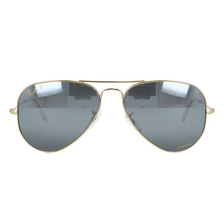 レイバン サングラス アビエーターラージメタル 偏光サングラス ミラーレンズ Ray-Ban AVIATOR LARGE METAL RB3025 9196G3 55サイズ ティアドロップ ユニセックス メンズ レディース