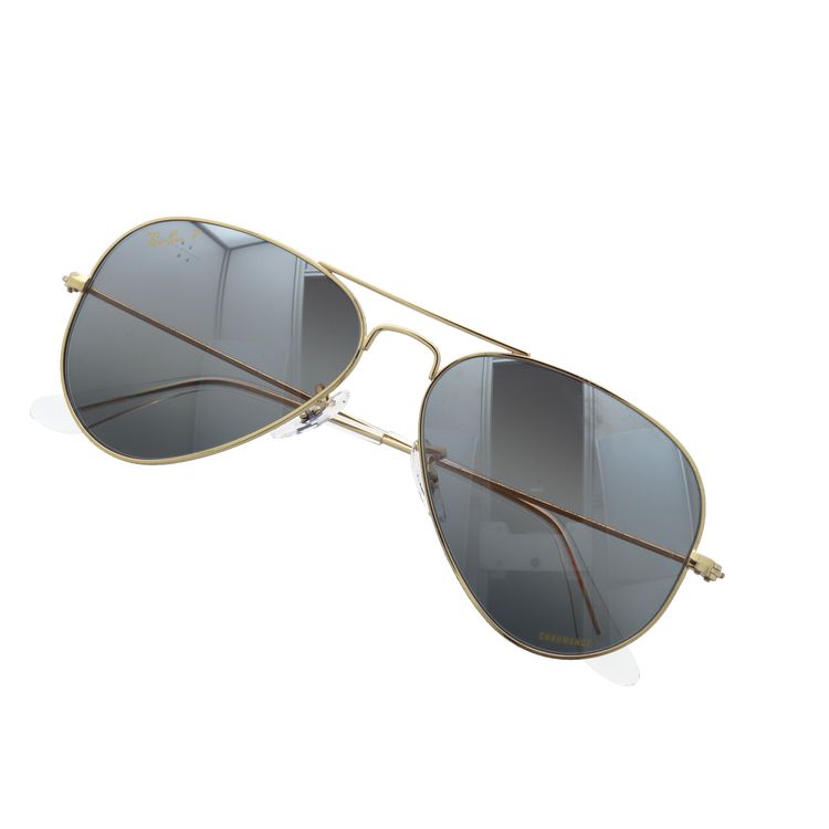 レイバン サングラス アビエーターラージメタル 偏光サングラス ミラーレンズ Ray-Ban AVIATOR LARGE METAL RB3025 9196G3 55サイズ ティアドロップ ユニセックス メンズ レディース