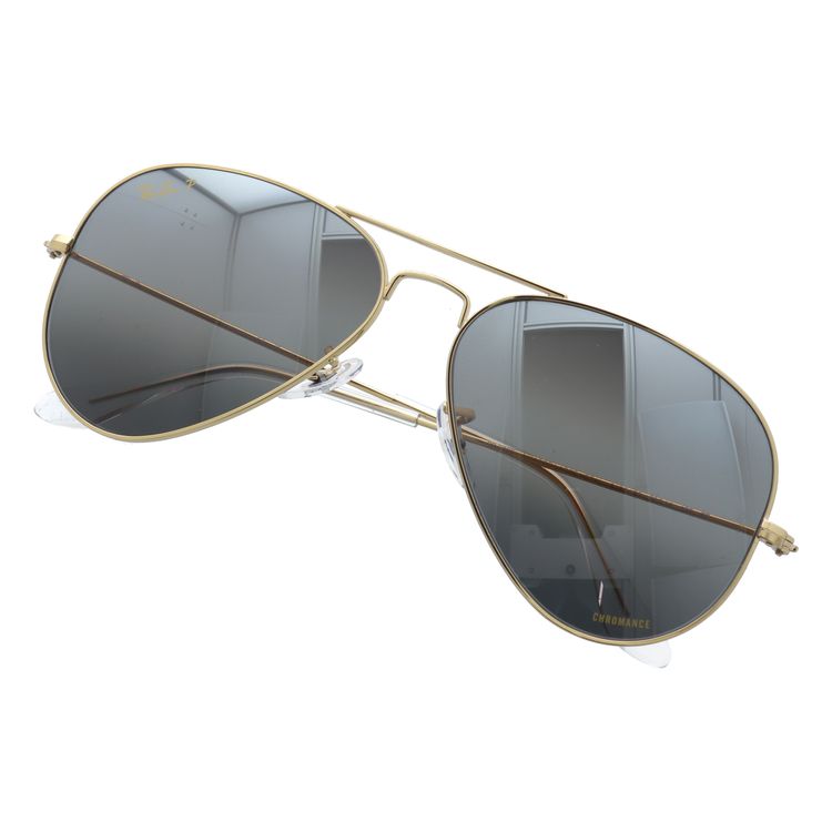 レイバン サングラス アビエーターラージメタル 偏光サングラス ミラーレンズ Ray-Ban AVIATOR LARGE METAL RB3025 9196G3 58サイズ ティアドロップ ユニセックス メンズ レディース