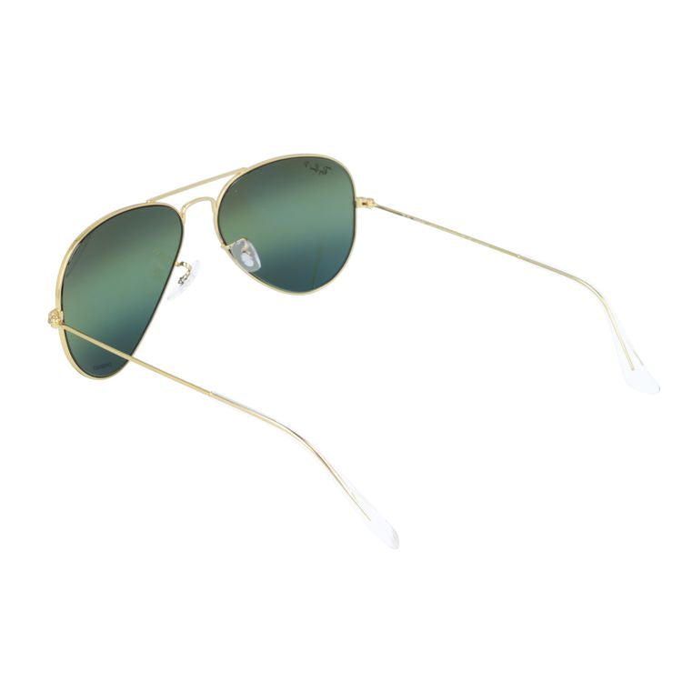 レイバン サングラス アビエーターラージメタル 偏光サングラス ミラーレンズ Ray-Ban AVIATOR LARGE METAL RB3025 9196G4 58サイズ ティアドロップ ユニセックス メンズ レディース
