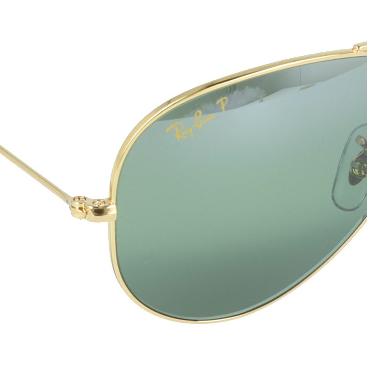 レイバン サングラス アビエーターラージメタル 偏光サングラス ミラーレンズ Ray-Ban AVIATOR LARGE METAL RB3025 9196G4 58サイズ ティアドロップ ユニセックス メンズ レディース