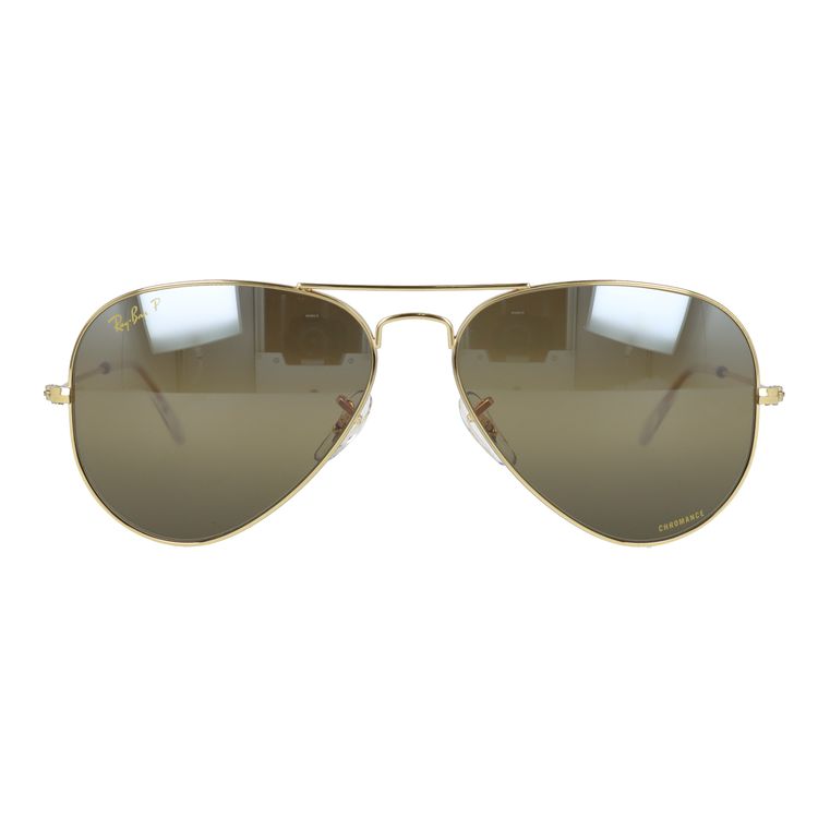 レイバン サングラス アビエーターラージメタル 偏光サングラス ミラーレンズ Ray-Ban AVIATOR LARGE METAL RB3025 9196G5 58サイズ ティアドロップ ユニセックス メンズ レディース