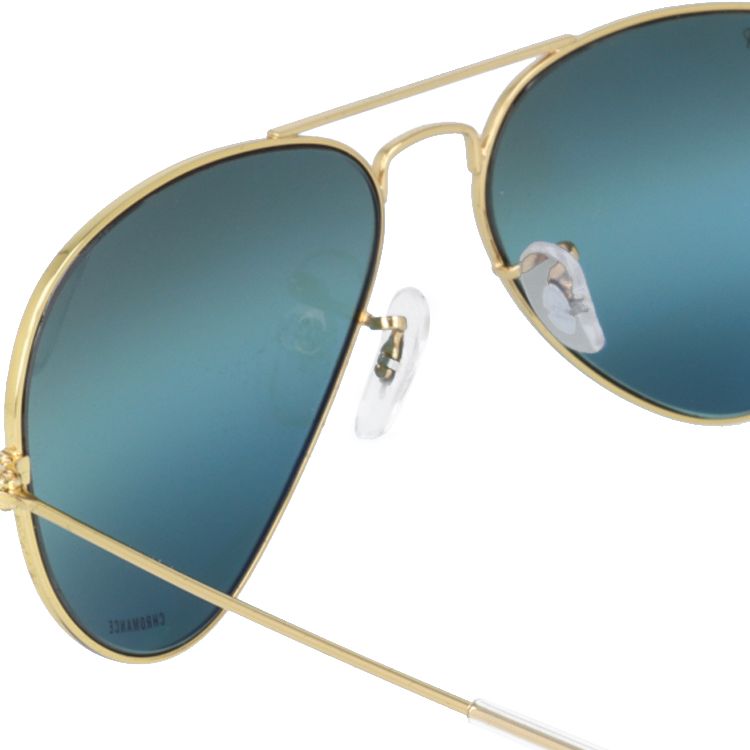 レイバン サングラス アビエーターラージメタル 偏光サングラス ミラーレンズ Ray-Ban AVIATOR LARGE METAL RB3025 9196G6 55サイズ ティアドロップ ユニセックス メンズ レディース