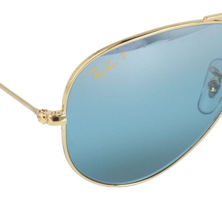 レイバン サングラス アビエーターラージメタル 偏光サングラス ミラーレンズ Ray-Ban AVIATOR LARGE METAL RB3025 9196G6 55サイズ ティアドロップ ユニセックス メンズ レディース