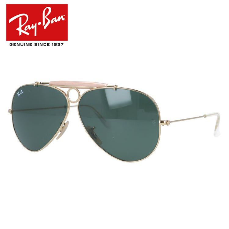 レイバン サングラス シューター Ray-Ban SHOOTER RB3138 001 58サイズ ティアドロップ ユニセックス メンズ レディース