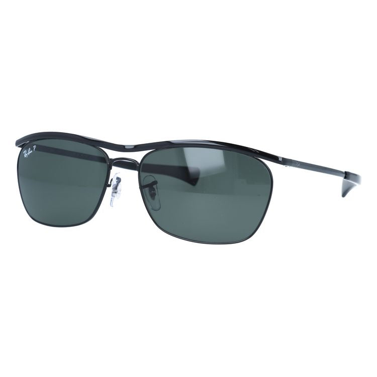 レイバン サングラス オリンピアツーデラックス 偏光サングラス Ray-Ban OLYMPIAN II DELUXE RB3619 002/58 60サイズ アクティブ ユニセックス メンズ レディース