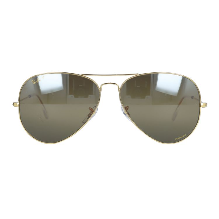 【訳あり】レイバン サングラス アビエーターラージメタル 偏光サングラス ミラーレンズ Ray-Ban AVIATOR LARGE METAL RB3025 9196G5 58サイズ ティアドロップ型 ユニセックス メンズ レディース【海外正規品】