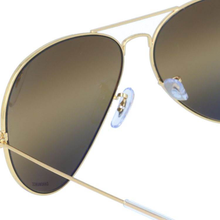 レイバン サングラス アビエーターラージメタル 偏光サングラス ミラーレンズ Ray-Ban AVIATOR LARGE METAL RB3025 9196G5 58サイズ ティアドロップ型 ユニセックス メンズ レディース