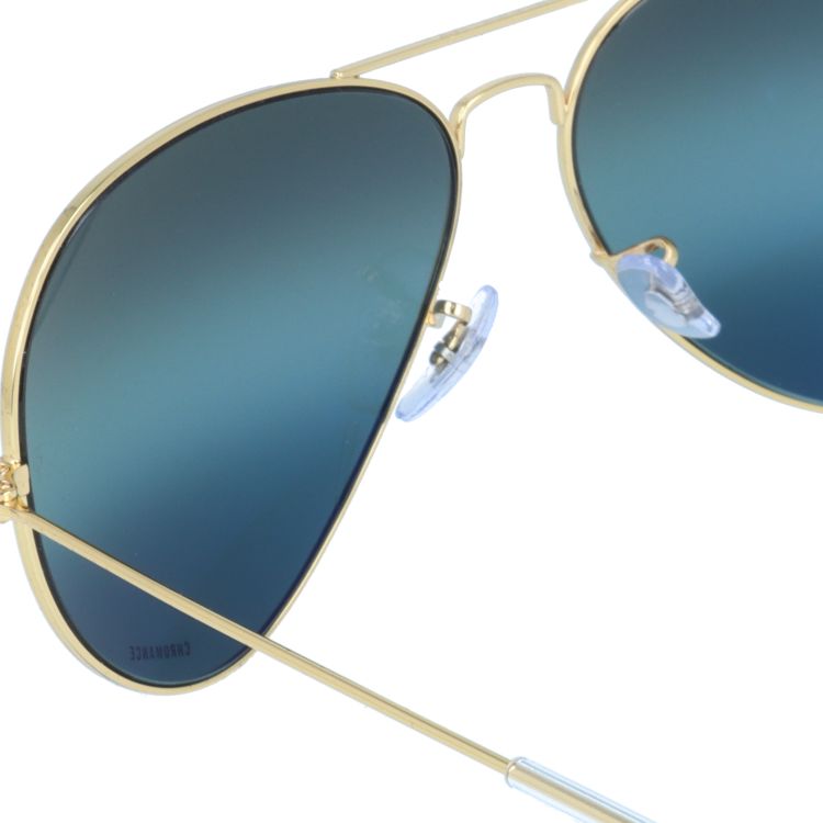 レイバン サングラス アビエーターラージメタル 偏光サングラス ミラーレンズ Ray-Ban AVIATOR LARGE METAL RB3025 9196G6 58サイズ ティアドロップ型 ユニセックス メンズ レディース