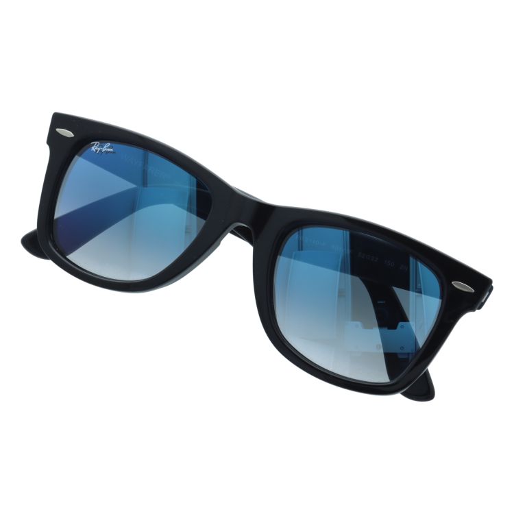 レイバン サングラス ウェイファーラー フルフィット（アジアンフィット） Ray-Ban WAYFARER RB2140F 901/3F 52サイズ ウェリントン型 ユニセックス メンズ レディース