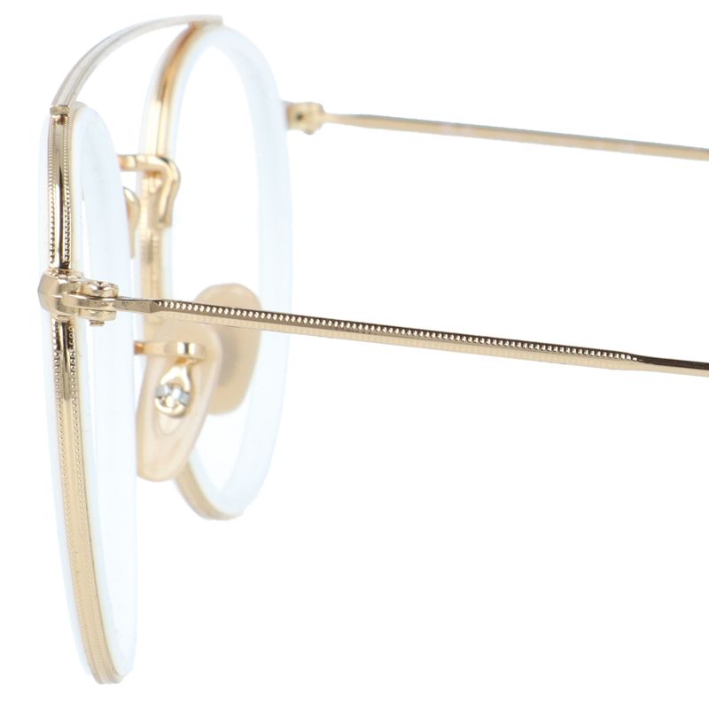 【訳あり・フレームのみ】レイバン フレームのみ ラウンド ダブル ブリッジ Ray-Ban ROUND DOUBLE BRIDGE RB3647N 001/4O 51サイズ ラウンド（ダブルブリッジ）型 アウトレット品 ユニセックス メンズ レディース【海外正規品】