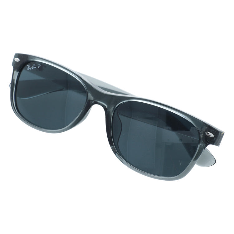 レイバン サングラス ニューウェイファーラー 偏光サングラス アジアンフィット Ray-Ban NEW WAYFARER RB2132F 64503R 55サイズ ウェリントン型 乱反射をカットし眩しさを軽減 ポラライズド ユニセックス メンズ レディース