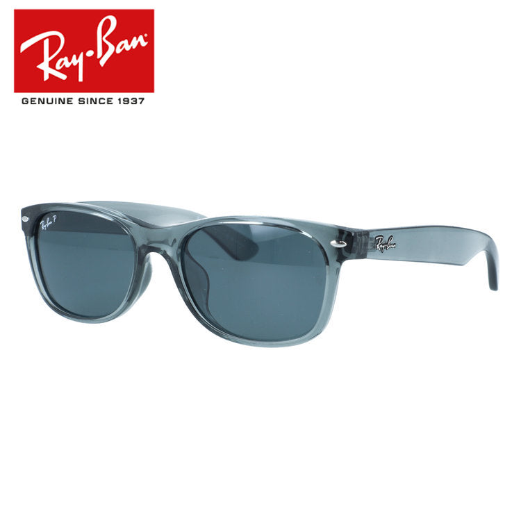 レイバン サングラス ニューウェイファーラー 偏光サングラス アジアンフィット Ray-Ban NEW WAYFARER RB2132F 64503R 55サイズ ウェリントン型 乱反射をカットし眩しさを軽減 ポラライズド ユニセックス メンズ レディース