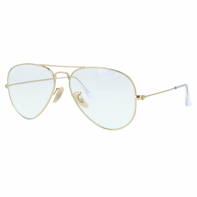 レイバン サングラス アビエーターラージメタル 調光 Ray-Ban AVIATOR LARGE METAL RB3025 001/5F 55サイズ ティアドロップ型 AVIATOR CLEAR EVOLVE アビエータークリアエヴォルヴ 紫外線で色が変わる フォトクロミック ユニセックス メンズ レディース