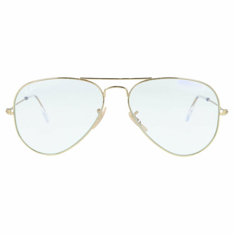 レイバン サングラス アビエーターラージメタル 調光 Ray-Ban AVIATOR LARGE METAL RB3025 001/5F 55サイズ ティアドロップ型 AVIATOR CLEAR EVOLVE アビエータークリアエヴォルヴ 紫外線で色が変わる フォトクロミック ユニセックス メンズ レディース
