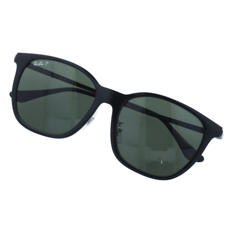 レイバン サングラス 偏光サングラス アジアンフィット Ray-Ban RB4333D 601/9A 55サイズ ウェリントン型 乱反射をカットし眩しさを軽減 ポラライズド ユニセックス メンズ レディース