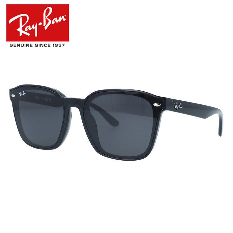 レイバン サングラス サングラス アジアンフィット Ray-Ban RB4392D 601/87 66サイズ スクエア型 大きめサイズ ビッグシルエット ユニセックス メンズ レディース