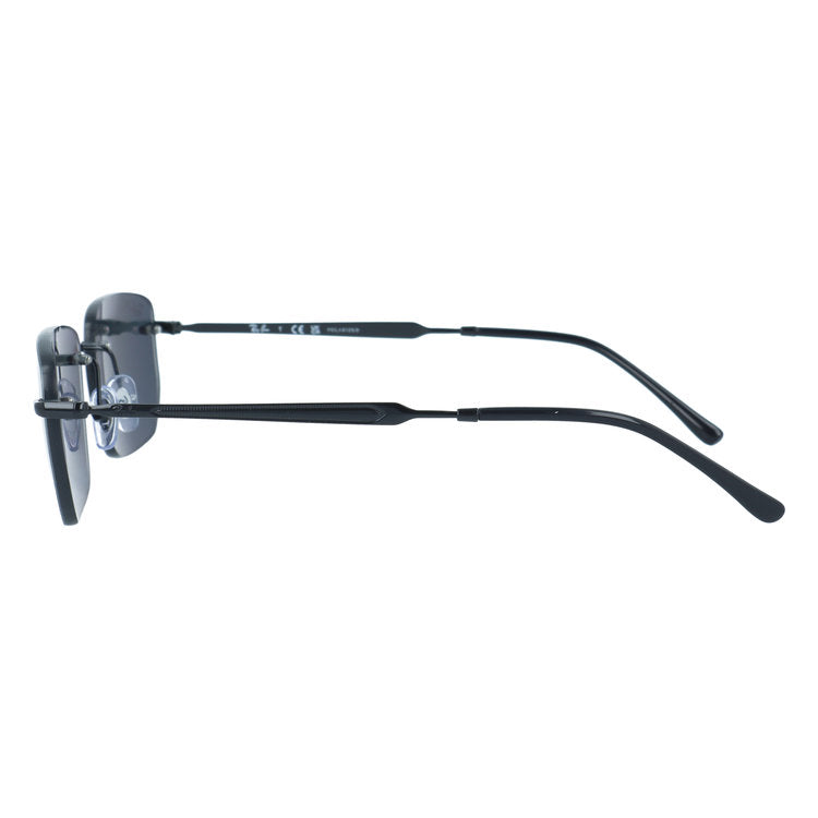 レイバン 偏光サングラス Ray-Ban RB3768 002/81 56サイズ スクエア型 反射をカットし眩しさを軽減 ポラライズド リムレス ツーポイント ユニセックス メンズ レディース