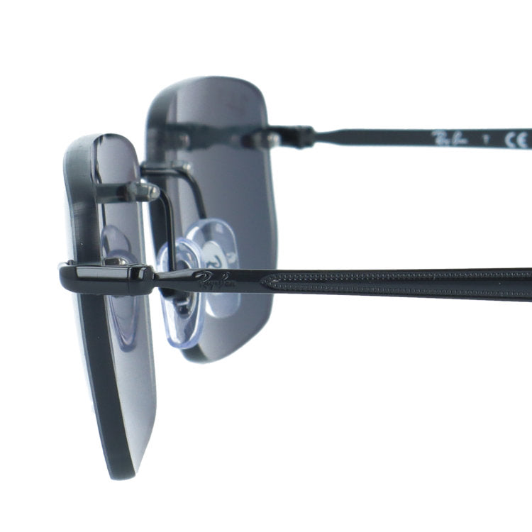 レイバン 偏光サングラス Ray-Ban RB3768 002/81 56サイズ スクエア型 反射をカットし眩しさを軽減 ポラライズド リムレス ツーポイント ユニセックス メンズ レディース