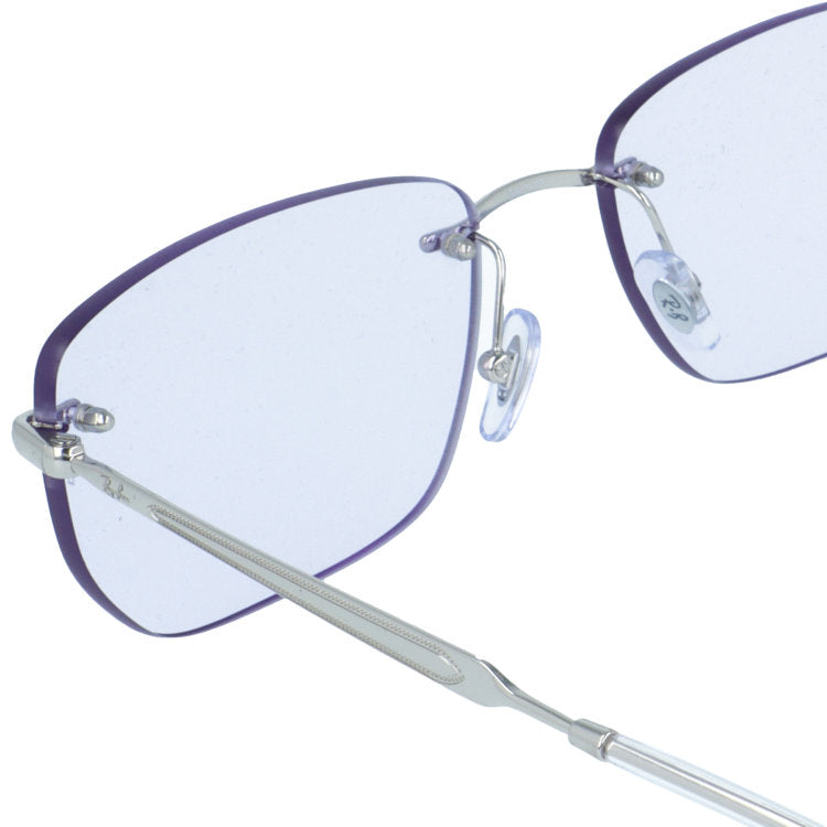 レイバン サングラス 調光サングラス Ray-Ban RB3768 003/MH 56サイズ スクエア型 紫外線で色が変わるレンズ フォトクロミック Transitions リムレス ツーポイント メンズ レディース