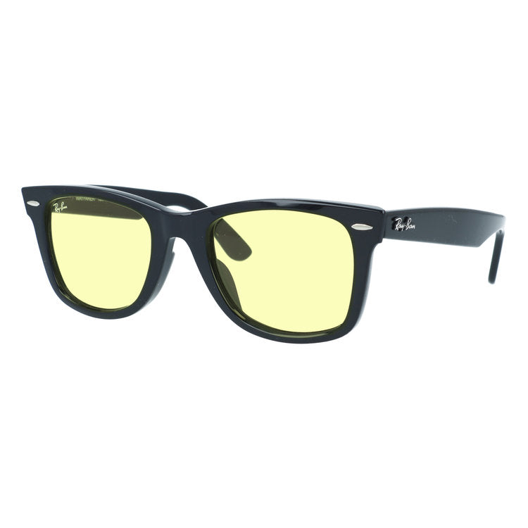 【国内正規品】レイバン サングラス ウェイファーラー ローブリッジフィット（アジアンフィット） Ray-Ban WAYFARER RB2140F 901/R6 52サイズ ウェリントン型 黒縁 クロブチ ユニセックス メンズ レディース
