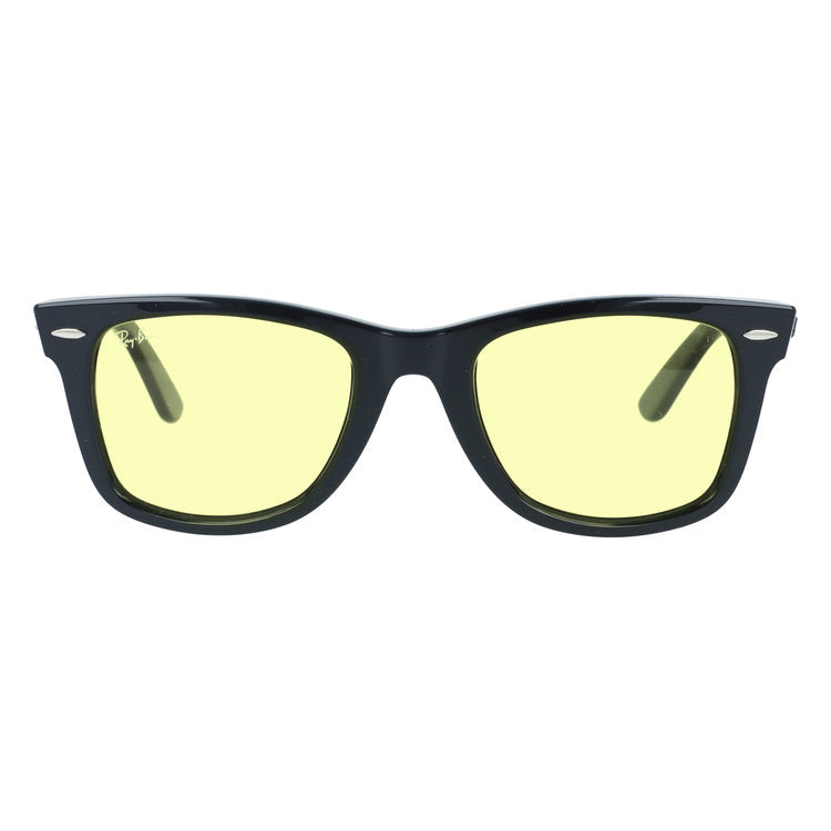 【国内正規品】レイバン サングラス ウェイファーラー ローブリッジフィット（アジアンフィット） Ray-Ban WAYFARER RB2140F 901/R6 52サイズ ウェリントン型 黒縁 クロブチ ユニセックス メンズ レディース
