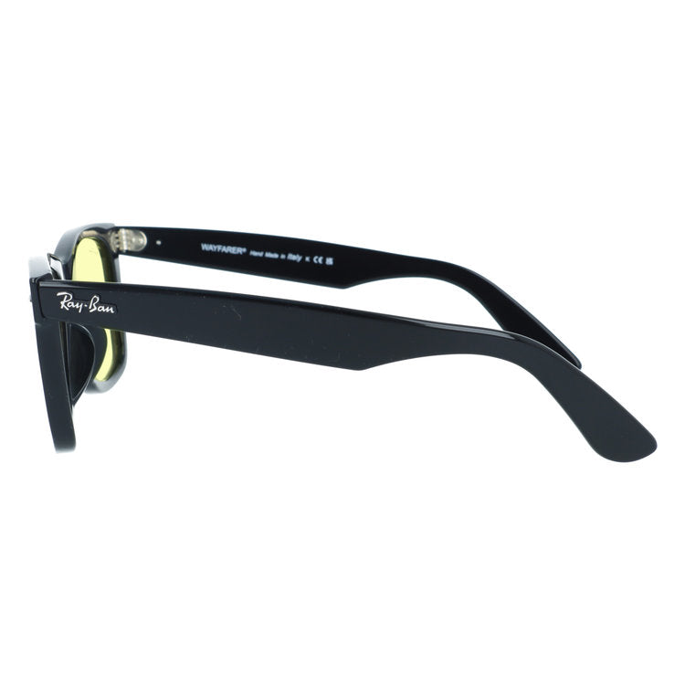 【国内正規品】レイバン サングラス ウェイファーラー ローブリッジフィット（アジアンフィット） Ray-Ban WAYFARER RB2140F 901/R6 52サイズ ウェリントン型 黒縁 クロブチ ユニセックス メンズ レディース
