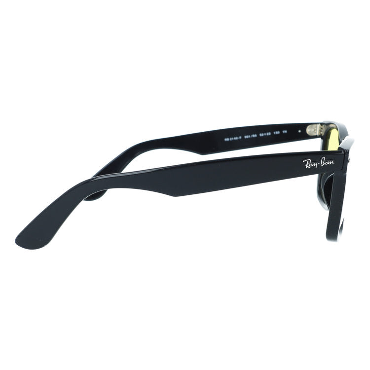 【国内正規品】レイバン サングラス ウェイファーラー ローブリッジフィット（アジアンフィット） Ray-Ban WAYFARER RB2140F 901/R6 52サイズ ウェリントン型 黒縁 クロブチ ユニセックス メンズ レディース