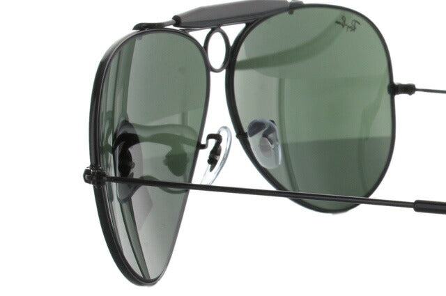 レイバン サングラス Ray-Ban G-15 グリーンレンズ RB3138 001 62　RB3138 002 62 レギュラーフィット SHOOTER シューター ティアドロップ型 メンズ レディース RAYBAN ドライブ 運転 アウトドア ブランドサングラス UVカット メガネ 眼鏡 度付き対応