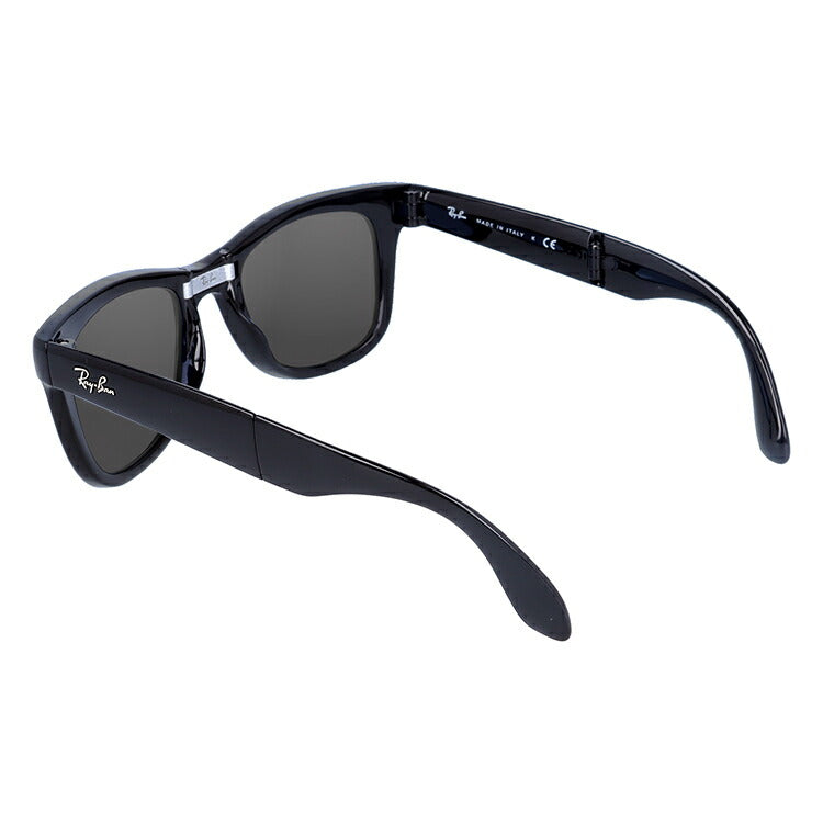 【選べる7色 偏光レンズ】レイバン サングラス Ray-Ban 偏光レンズセット RB4105 601 50・RB4105 601 54 レギュラーフィット WAYFARER FOLDING ウェイファーラー フォールディング ウェリントン型 メンズ レディース RAYBAN ブランドサングラス メガネ 眼鏡