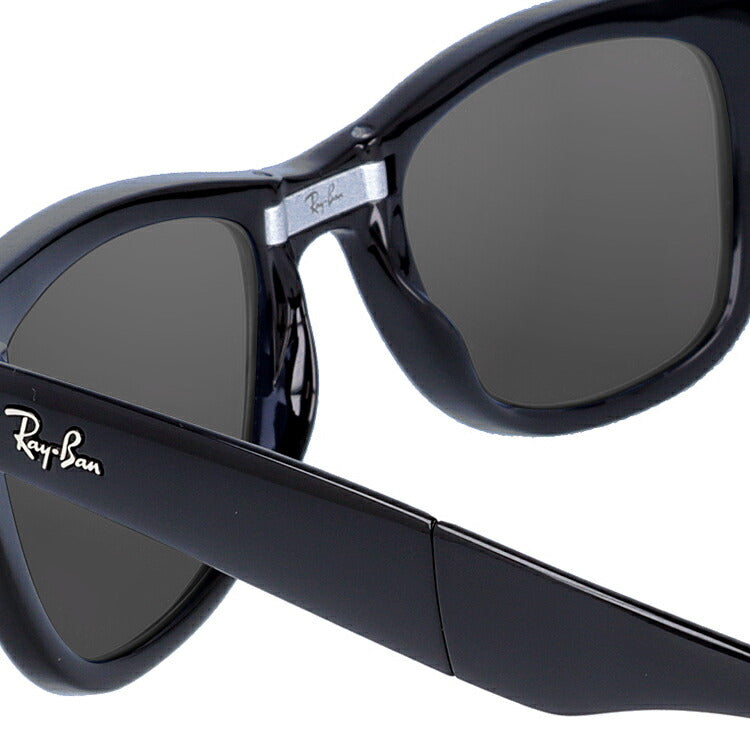 【選べる7色 偏光レンズ】レイバン サングラス Ray-Ban 偏光レンズセット RB4105 601 50・RB4105 601 54 レギュラーフィット WAYFARER FOLDING ウェイファーラー フォールディング ウェリントン型 メンズ レディース RAYBAN ブランドサングラス メガネ 眼鏡