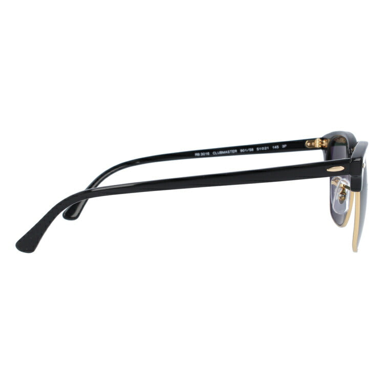レイバン 偏光サングラス クラブマスター RB3016 901/58・990/58 51 レギュラーフィット ブロー型 メンズ レディース ドライブ 運転 アウトドア ブランドサングラス 紫外線 花粉対策 CLUBMASTER Ray-Ban