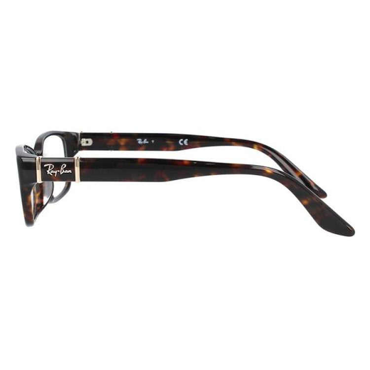 【訳あり・店頭展示品/外箱なし】 レイバン メガネフレーム 伊達メガネ アジアンフィット Ray-Ban RX5198 2345 53サイズ スクエア型 ローブリッジフィット アウトレット品 ユニセックス メンズ レディース | べっ甲 デミ柄 レトロ風