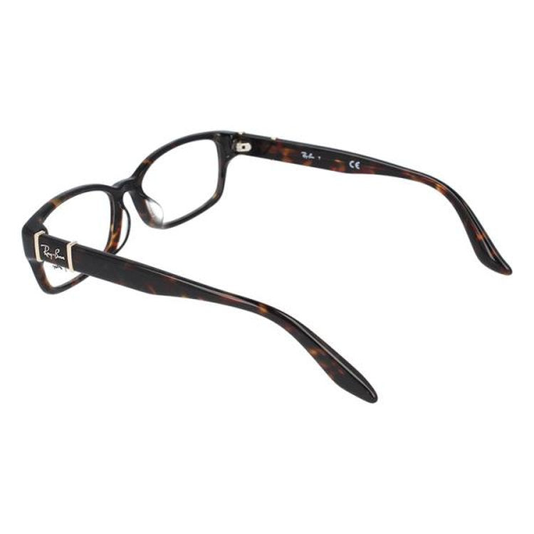 【訳あり・店頭展示品/外箱なし】 レイバン メガネフレーム 伊達メガネ アジアンフィット Ray-Ban RX5198 2345 53サイズ スクエア型 ローブリッジフィット アウトレット品 ユニセックス メンズ レディース | べっ甲 デミ柄 レトロ風