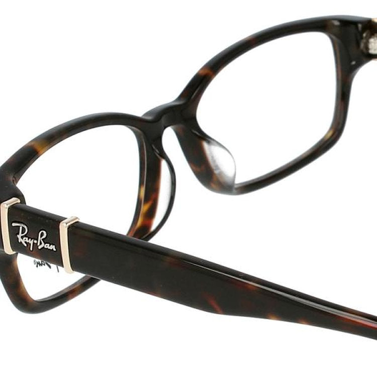 【訳あり・店頭展示品/外箱なし】 レイバン メガネフレーム 伊達メガネ アジアンフィット Ray-Ban RX5198 2345 53サイズ スクエア型 ローブリッジフィット アウトレット品 ユニセックス メンズ レディース | べっ甲 デミ柄 レトロ風