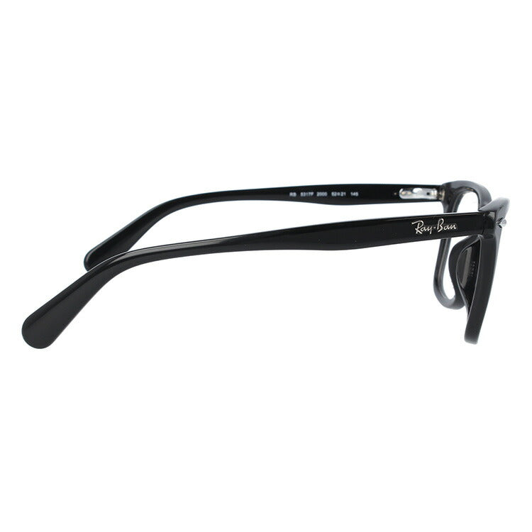 レイバン メガネ フレーム RX5317F 2000 52 アジアンフィット ウェリントン型 メンズ レディース 眼鏡 度付き 度なし 伊達メガネ ブランドメガネ 紫外線 ブルーライトカット 老眼鏡 花粉対策 Ray-Ban