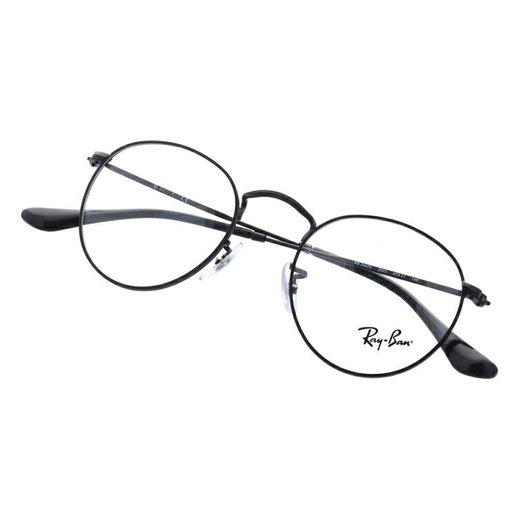 レイバン メガネ フレーム ラウンドメタル RX3447V 2503 47 ボストン型 メンズ レディース 眼鏡 度付き 度なし 伊達メガネ ブランドメガネ 紫外線 ブルーライトカット 老眼鏡 花粉対策 ROUND METAL Ray-Ban