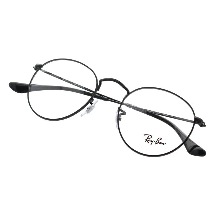 レイバン メガネ フレーム ラウンドメタル RX3447V 2503 50 ボストン型 メンズ レディース 眼鏡 度付き 度なし 伊達メガネ ブランドメガネ 紫外線 ブルーライトカット 老眼鏡 花粉対策 ROUND METAL Ray-Ban