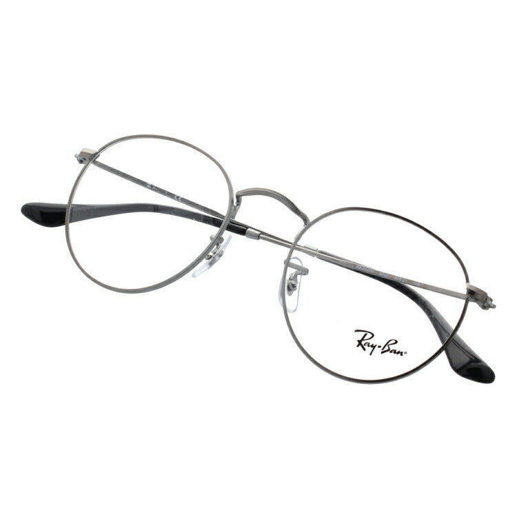 レイバン メガネ フレーム ラウンドメタル RX3447V 2620 50 ボストン型 メンズ レディース 眼鏡 度付き 度なし 伊達メガネ ブランドメガネ 紫外線 ブルーライトカット 老眼鏡 花粉対策 ROUND METAL Ray-Ban