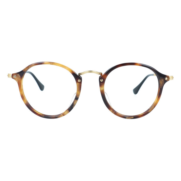 訳あり・フレームのみ レイバン メガネフレーム フルフィット（アジアンフィット） Ray-Ban RX2447VF 5494 49サイズ ラウンド型 アウトレット品 デミ べっ甲柄 ユニセックス メンズ レディース